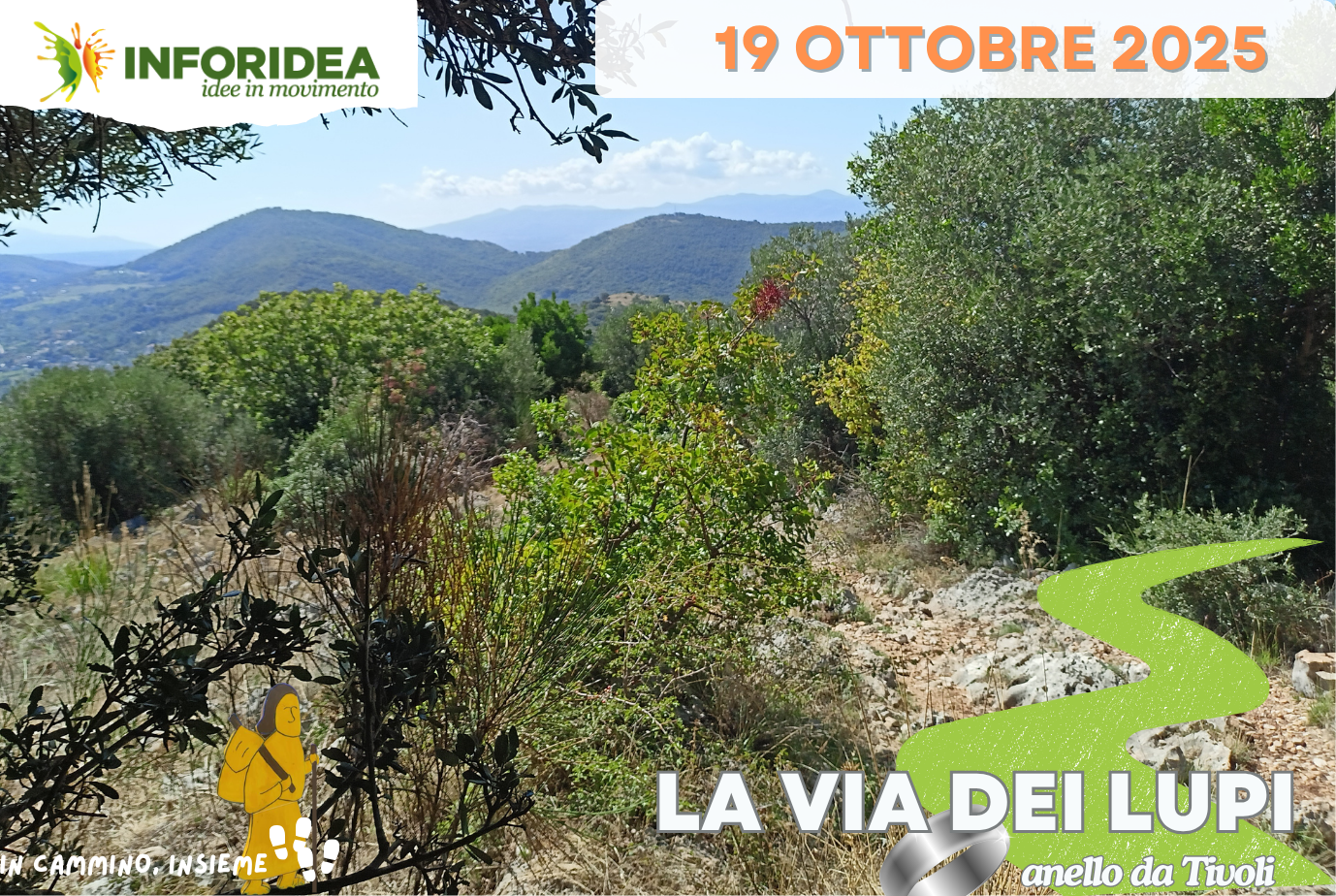 La Via dei Lupi: anello da Tivoli