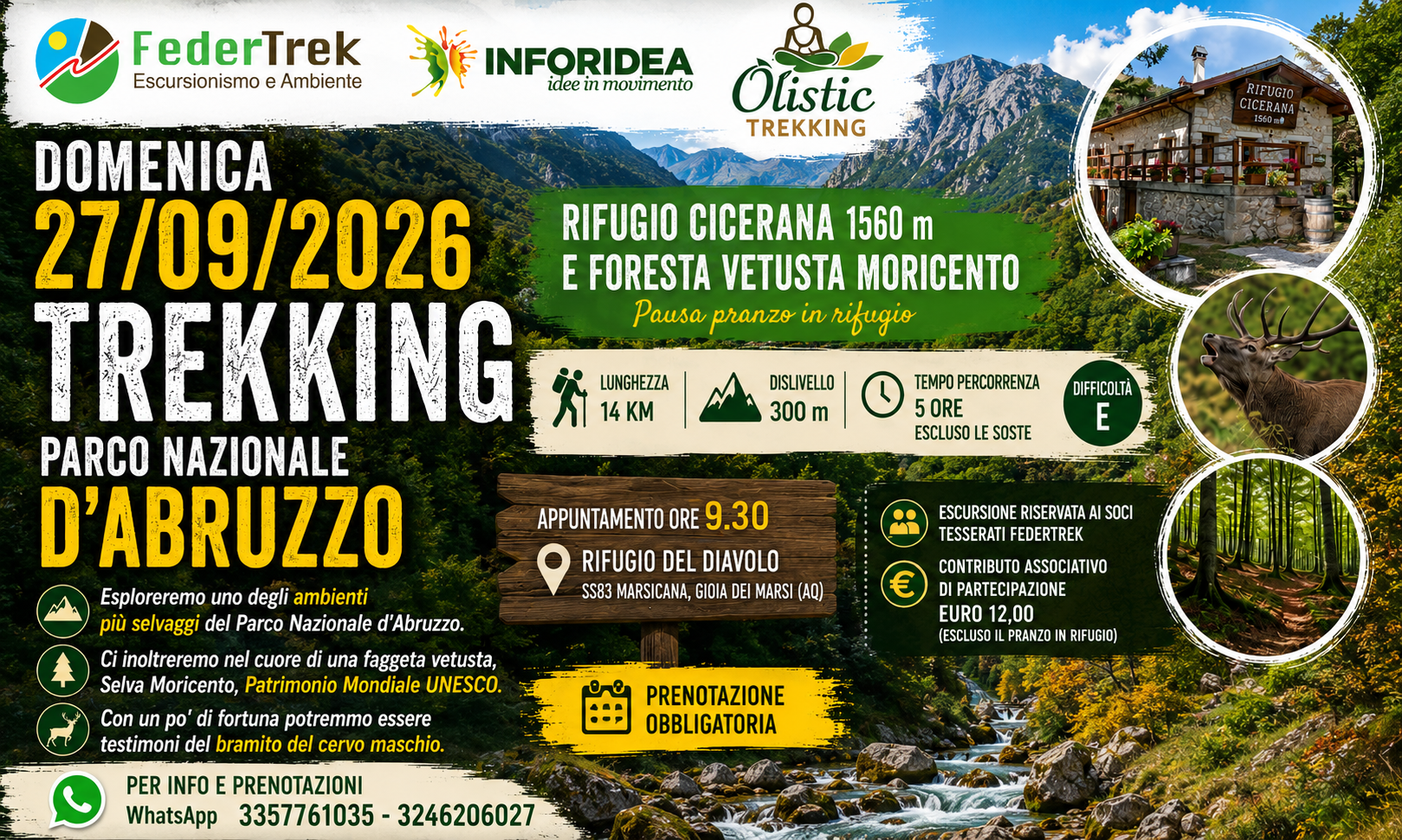 Trekking Parco Nazionale d’Abruzzo