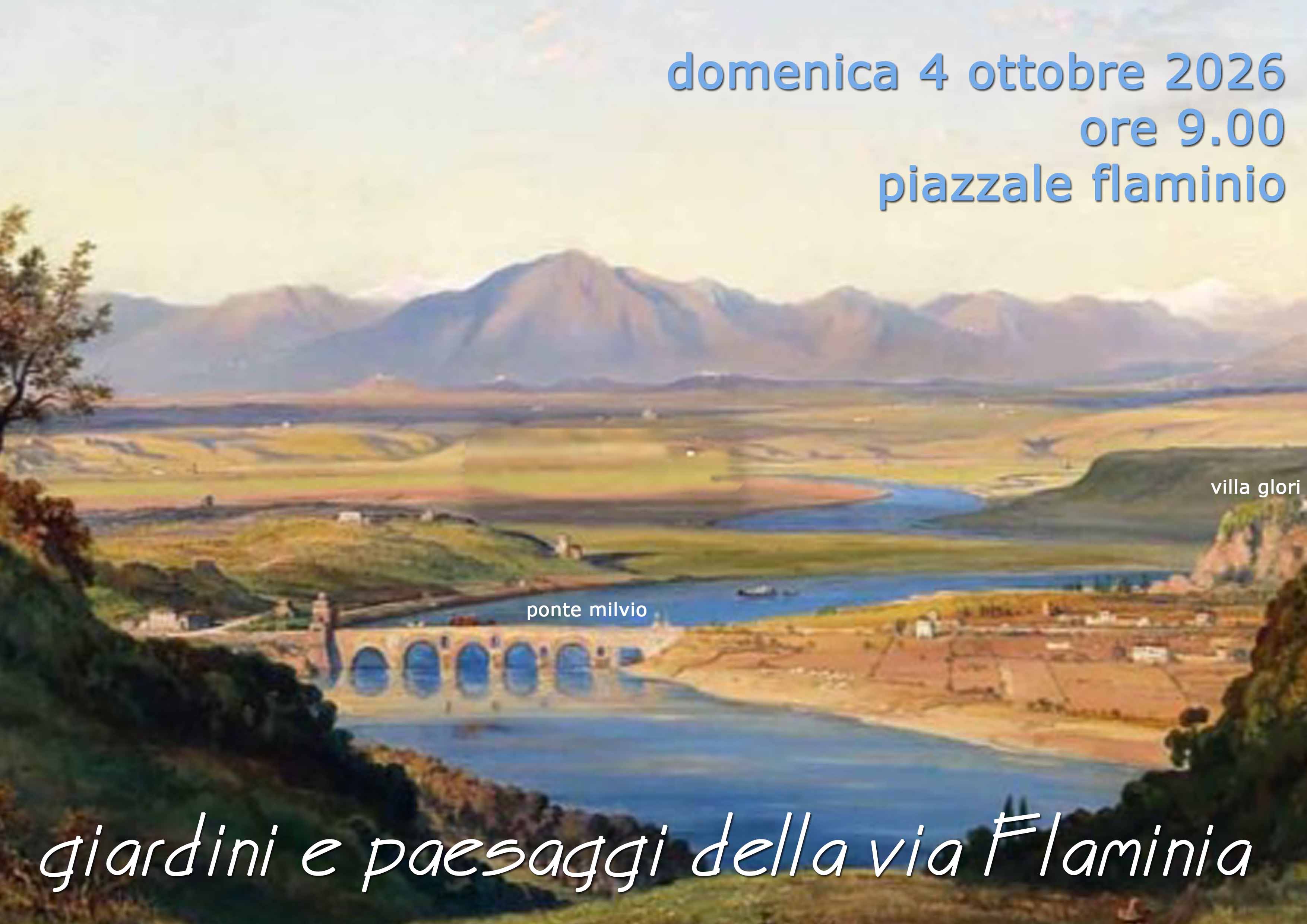GIARDINI E PAESAGGI DELLA VIA FLAMINIA