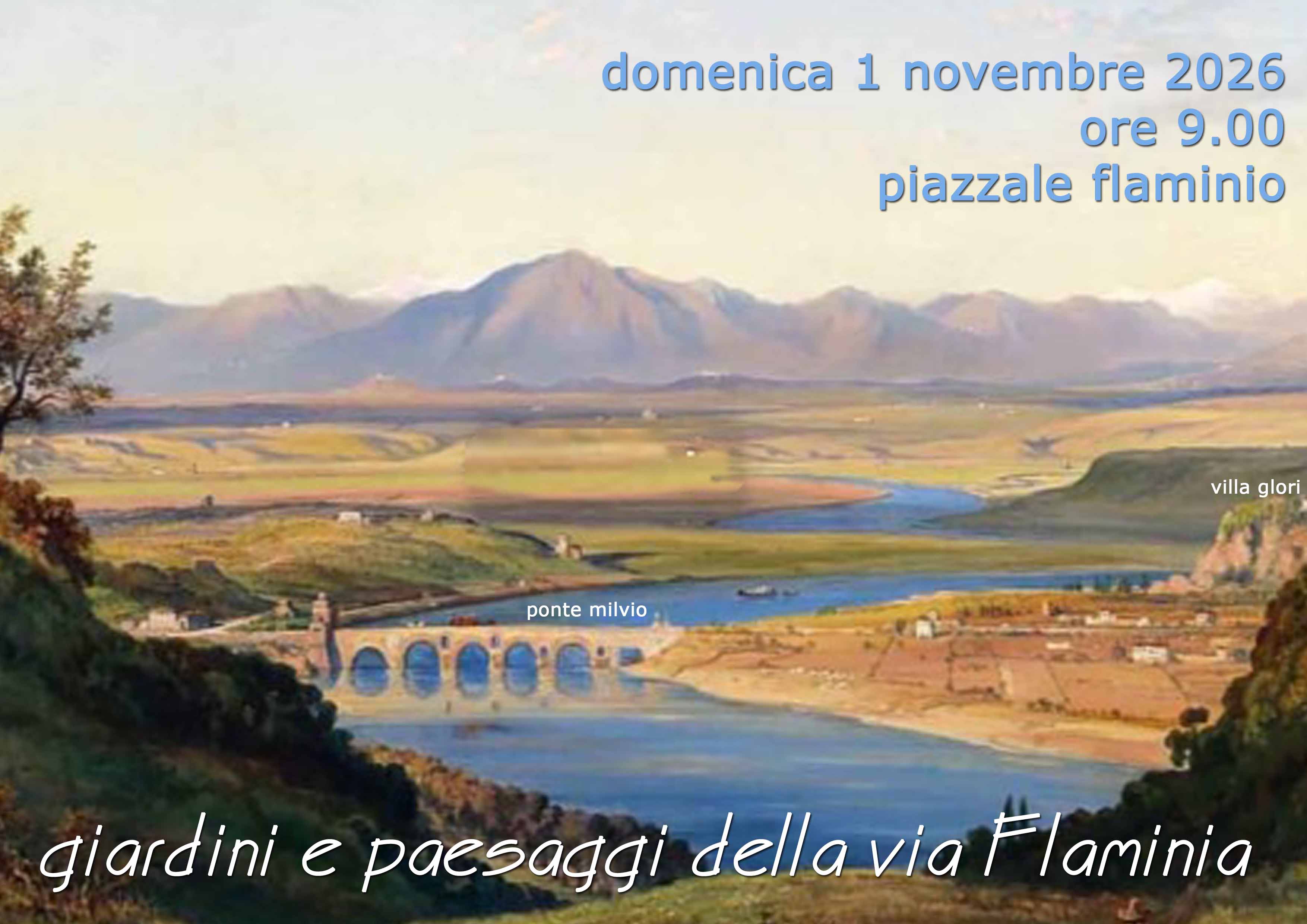 GIARDINI E PAESAGGI DELLA VIA FLAMINIA
