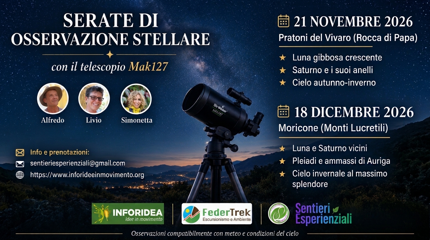 SERATE DI OSSERVAZIONE STELLARE